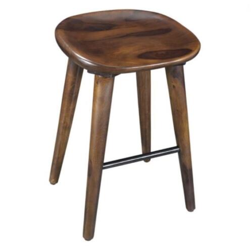 CHARBHUJA TRACTOR WOODEN SEAT STOOL (TEAK)