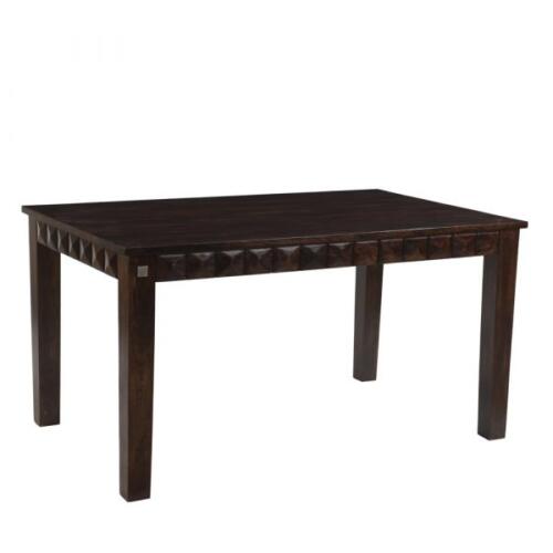 WOODEN DIAMOND DINING TABLE 175 CMS